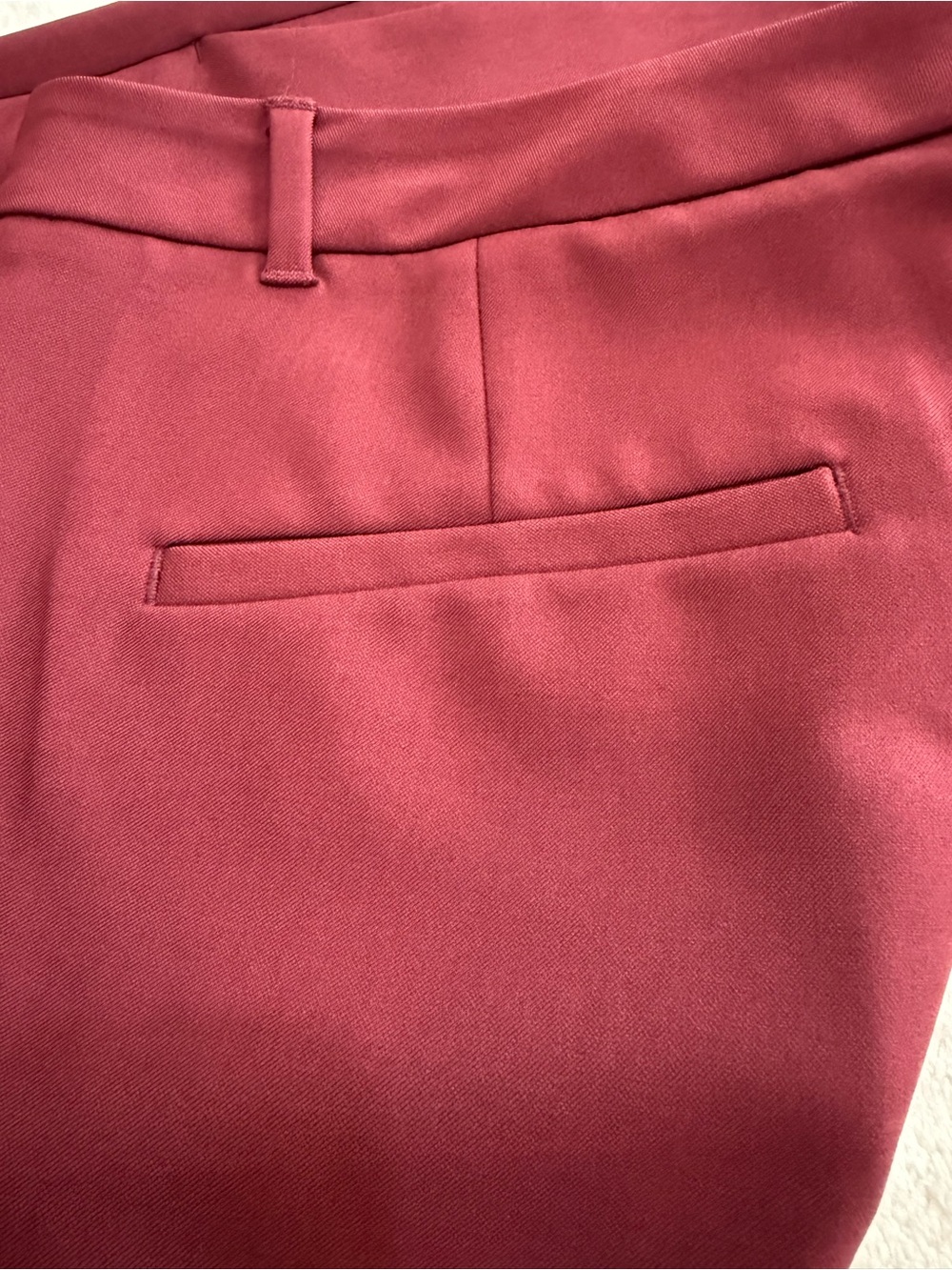 Banana Republic (Sculpted Stretch) Suit Jacket & Pants in Bordeaux - Picture 4 of 4